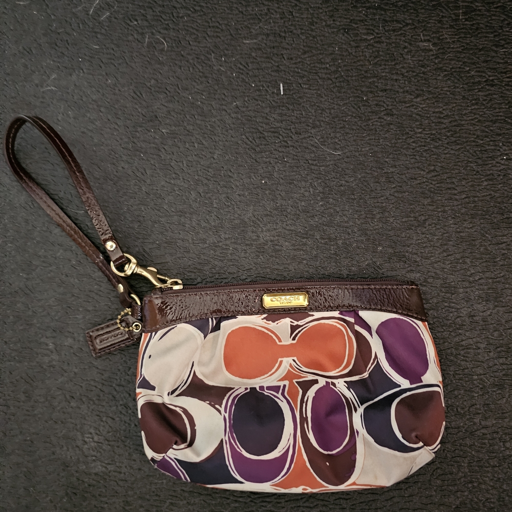 Coach Multicolor Wristlet